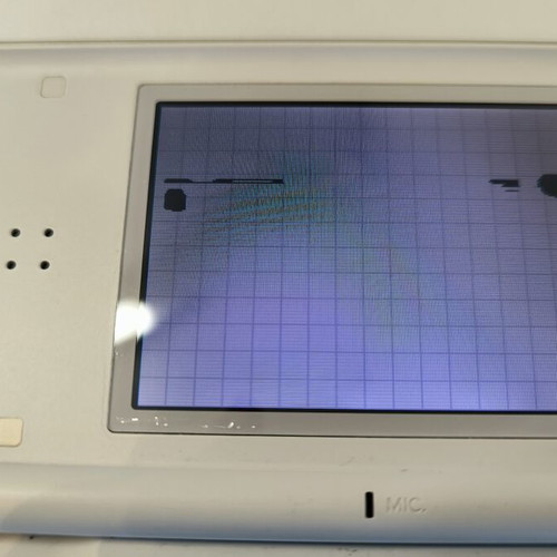 Nintendo DS Lite white used for repair or spare parts
