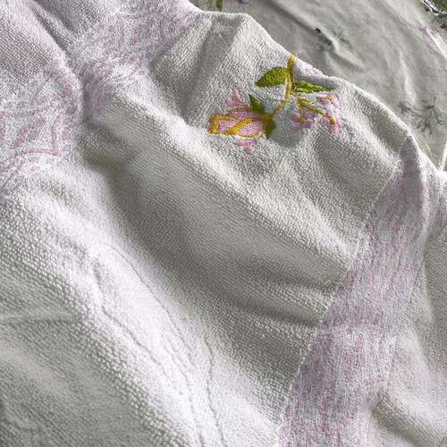 Summer quilt used, dimensions 171x194cm