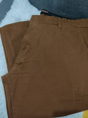 Men's pants size L (52) like new, color tan