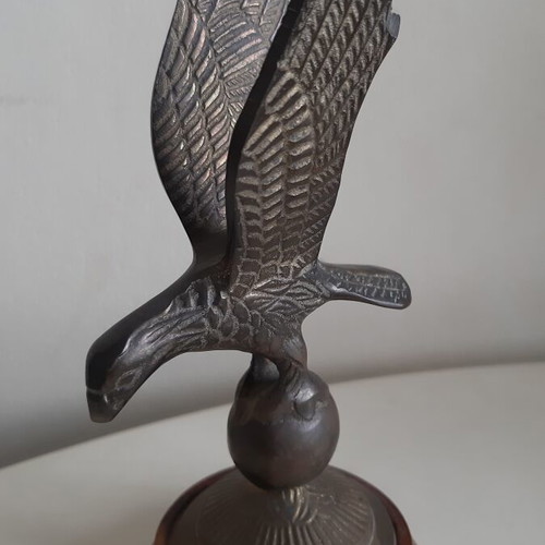 Decorative eagle used, 16.5 cm with base