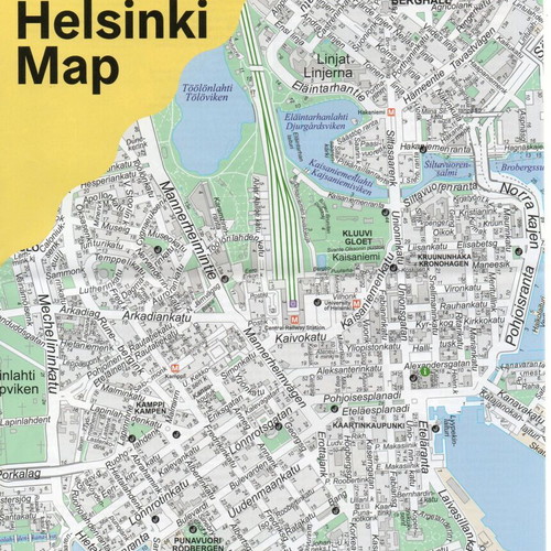 Official Helsinki map 2024 new, English