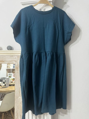 Zara short dress like new, blue, size L