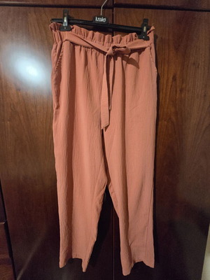 Celestino pants used, size S-M, brick red