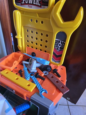 Children's Workbench with Tools used