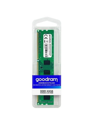 GoodRam 8GB DDR3 RAM 1600MHz, pack of 2