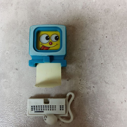 Collectible plastic computer decoration 1990s used