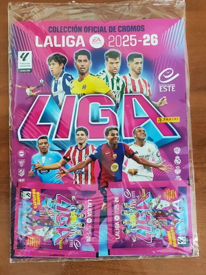 Panini LaLiga 2025-2026 Album και 2 φακελάκια αυτοκόλλητα καινούργιο