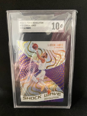 2021 Lebron James SGC 10 Revolution Groove new