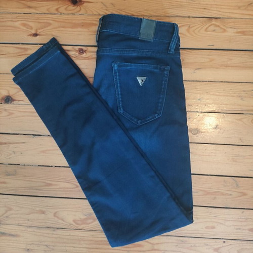 Guess Skinny Fit Ultra Low women's blue jeans size 25 like new