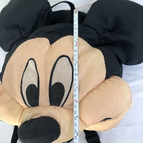 Mickey Mouse Clubhouse backpack used, black, foam material