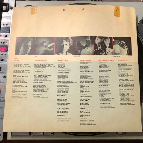 The Police Every Breath You Take The Singles vinyl record used, rock