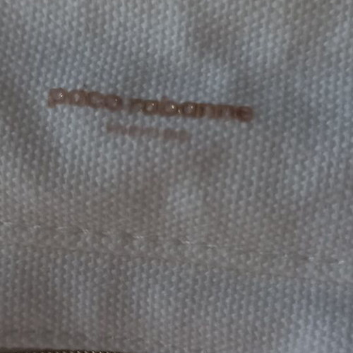 Shopper bag Paco Rabanne like new, white and gold