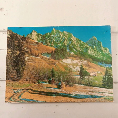 Dyn-Card vintage mountain landscape postcard new 19x14 cm collectible
