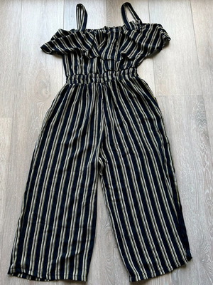 Women's jumpsuit like new, blue with pattern