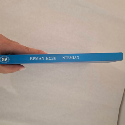 Demian by Hermann Hesse book like new, Greek