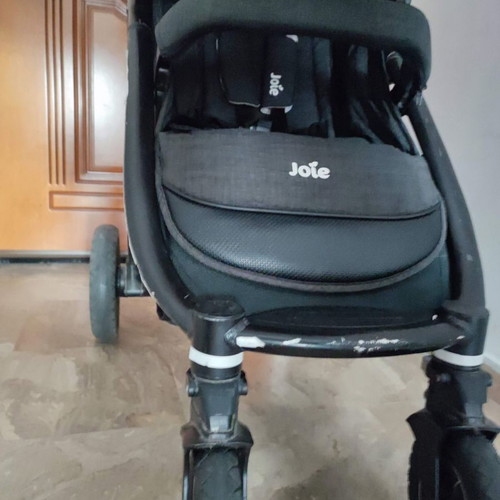 Joie Mytrax 2in1 stroller used with suspension and inflatable tires
