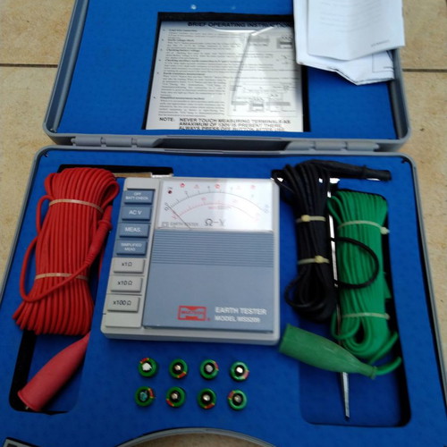 Earth tester new, professional, analog