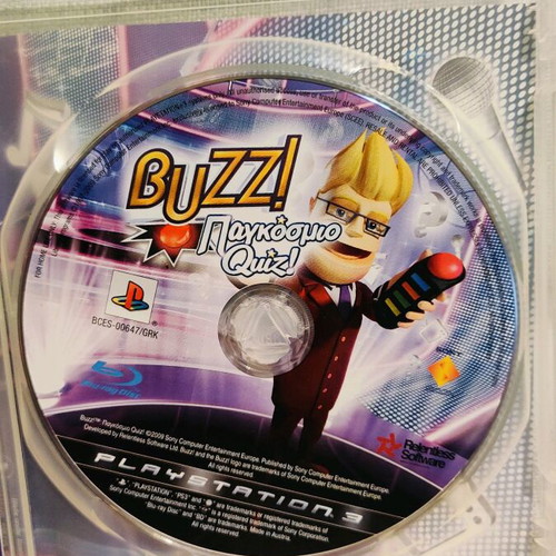 Buzz World Quiz PlayStation 3 like new