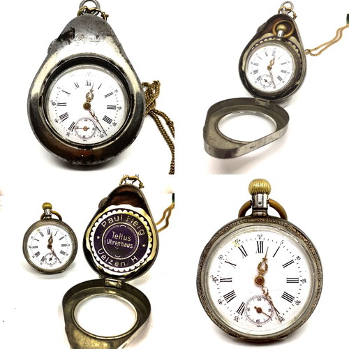 Longines pocket watch silver 1900 collectible