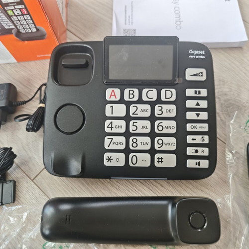 Gigaset Easy Combo DL780 Plus Home Phone and Cordless Handset New
