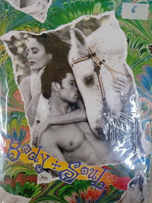 Vintage σετ αλληλογραφίας Body + Soul, 90s, 12 τεμάχια