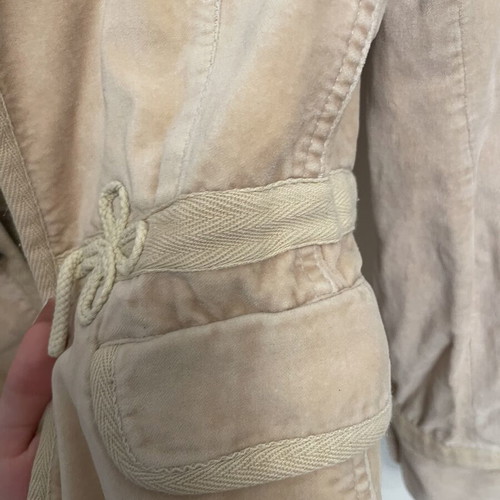Massimo Dutti vintage coat like new, beige, sizes XS and S