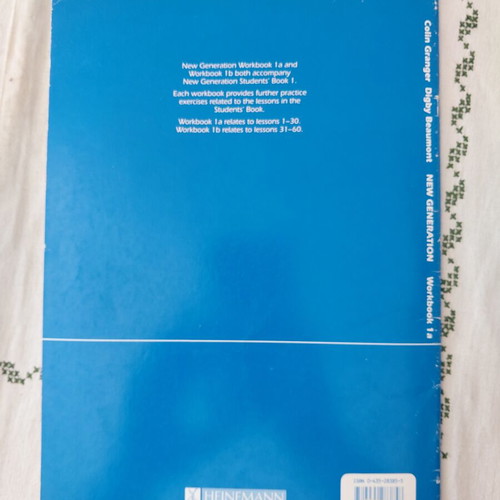 New Generation 1A Workbook like new, some cover damage