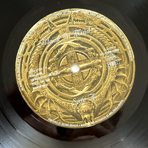 Rage Black In Mind LP used, metal, 1995 first pressing