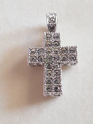 Swarovski cross used