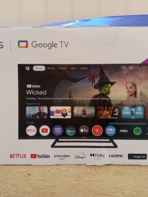 Smart TV 40" new, KYDOS QLed with Google TV