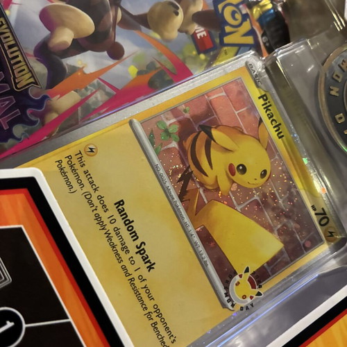 Pokemon Day Pikachu Swirl Trading Card Game New