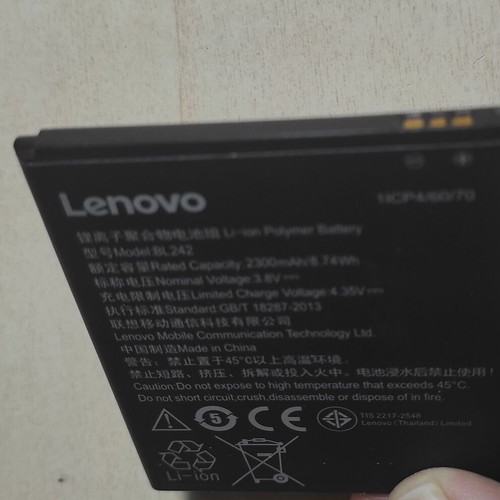 Μπαταρία Lenovo BL242 μεταχειρισμένη για A6000 A6010 K3 K30