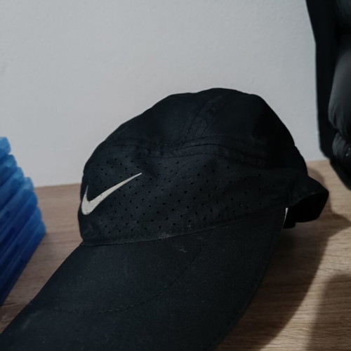 Nike Reflective Dri Fit Cap used, black, one size