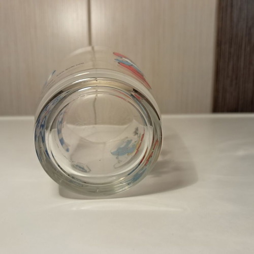 Nutella Smurfs Glass Collectible 2011 New
