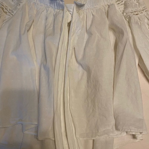 Zara blouse used, white, size M