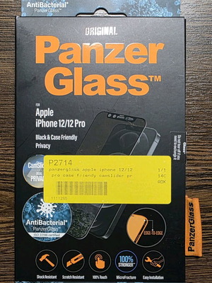 PanzerGlass Tempered Glass iPhone 12 new