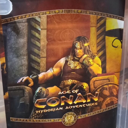 Age of Conan Hyborian Adventures PC game used collectible