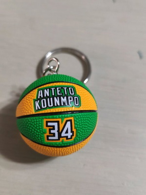 Nba μπρελόκ Γιάννης Αντετοκούμπο rubber pvc καινούργιο επίσημο αντίγραφο