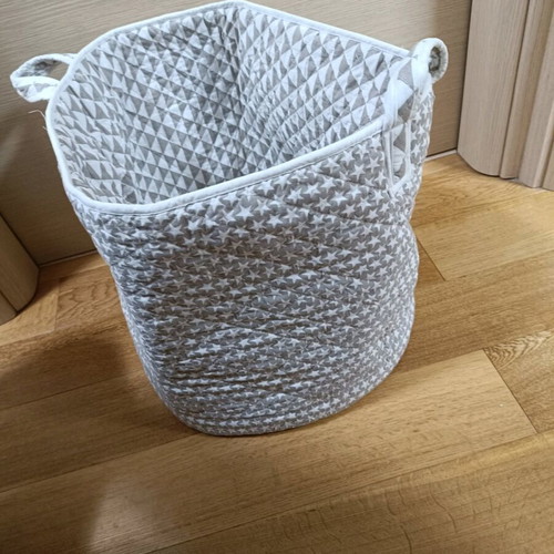 Fabric double-sided basket used with stars