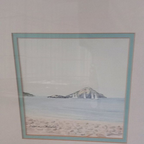 Watercolor painting new, dimensions 34×34