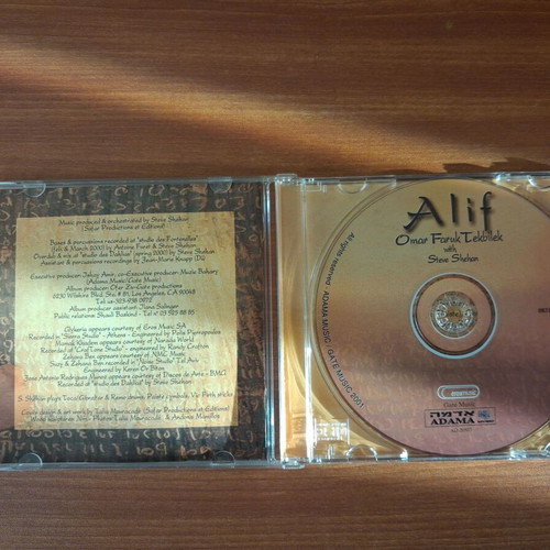 Alif CD Omar Faruk Tekbilek with Steve Shehan like new