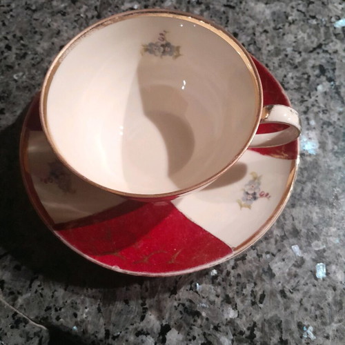 Vintage Bavaria porcelain tea set like new, 13 pieces