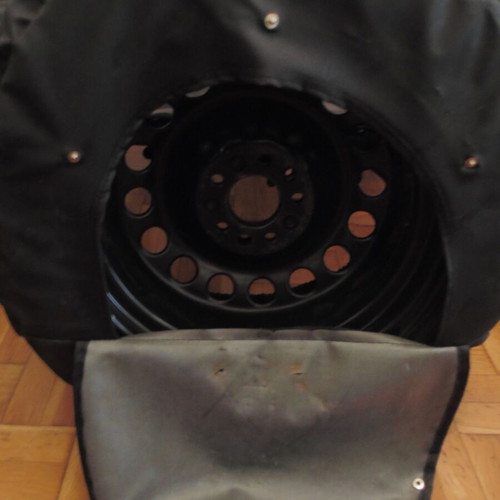 Genuine spare tire new 125/80/15 for Alfa Romeo GTV TS & Spider with cover and accessories