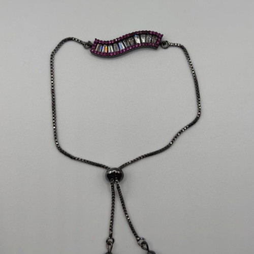 Bracelet with chain and strass like new