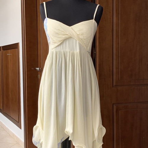 Viscose dress new, light draped summer style