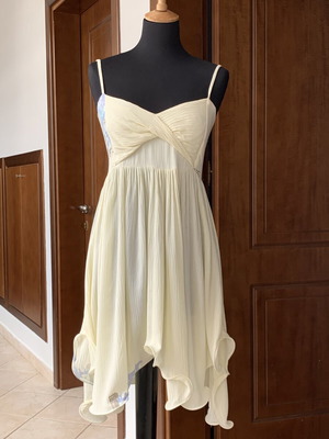 Viscose dress new, light draped summer style