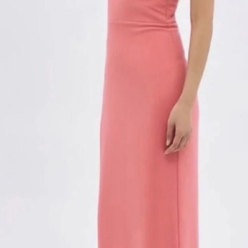 Studio 83 strapless dress new, coral color, size S