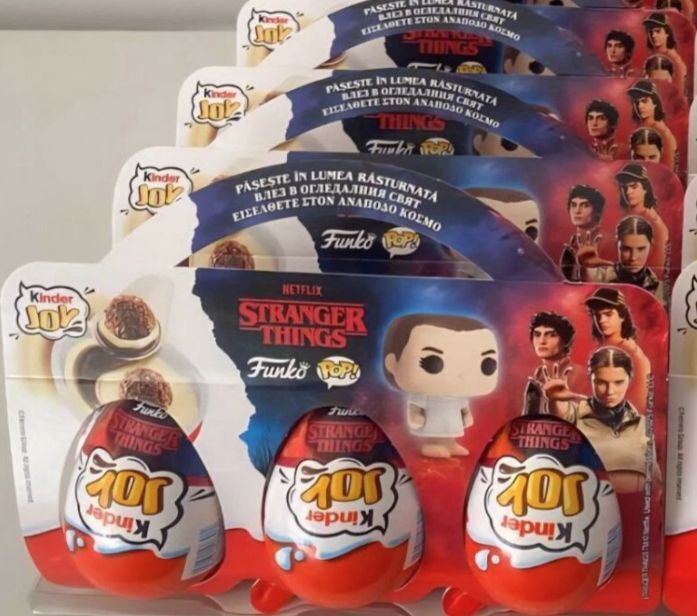 Stranger Things Kinder Joy キンダージョイ12個セット Kinder Joy Stranger Things 12 Eggs Pack - € 30,00 - Vendora.cy