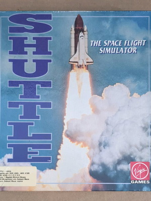 Shuttle The Space Flight Simulator Virgin Amiga like new, complete in box