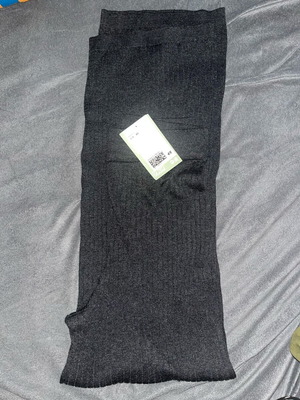 Rib gray pants H&M new, size XS